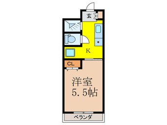 間取図 ハッピーハイツ