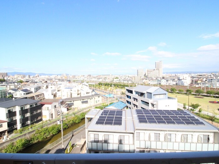 室内からの展望 ハッピーハイツ