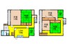 平野１丁目戸建て 7LDKの間取り