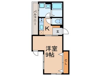間取図 Ｓ　Ａｐｔ．王居殿Ⅲ