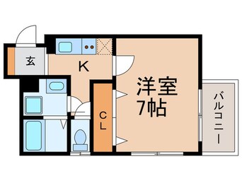 間取図 Ｓ　Ａｐｔ．王居殿Ⅲ