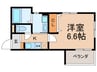 Ｓ　Ａｐｔ．王居殿Ⅲ 1Kの間取り
