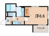 Ｓ　Ａｐｔ．王居殿Ⅲ 1Kの間取り