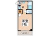 パールシティマンション玉出 1Kの間取り