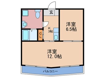 間取図 大淀北第一マンション