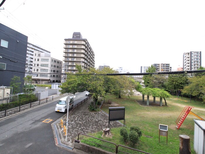 室内からの展望 大淀北第一マンション
