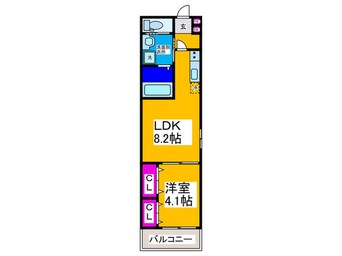 間取図 ALEGRIA南市岡