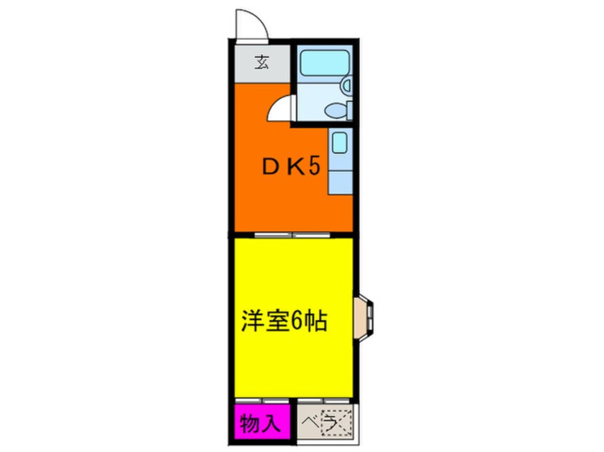 間取図 アクティ－香露園