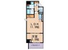 Residence Tresor Dieu 1LDKの間取り