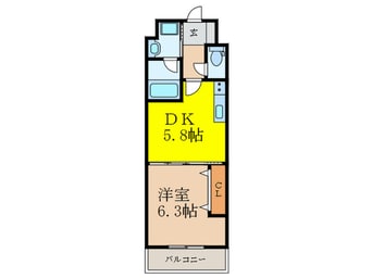 間取図 ル　マルシェ　下穂積