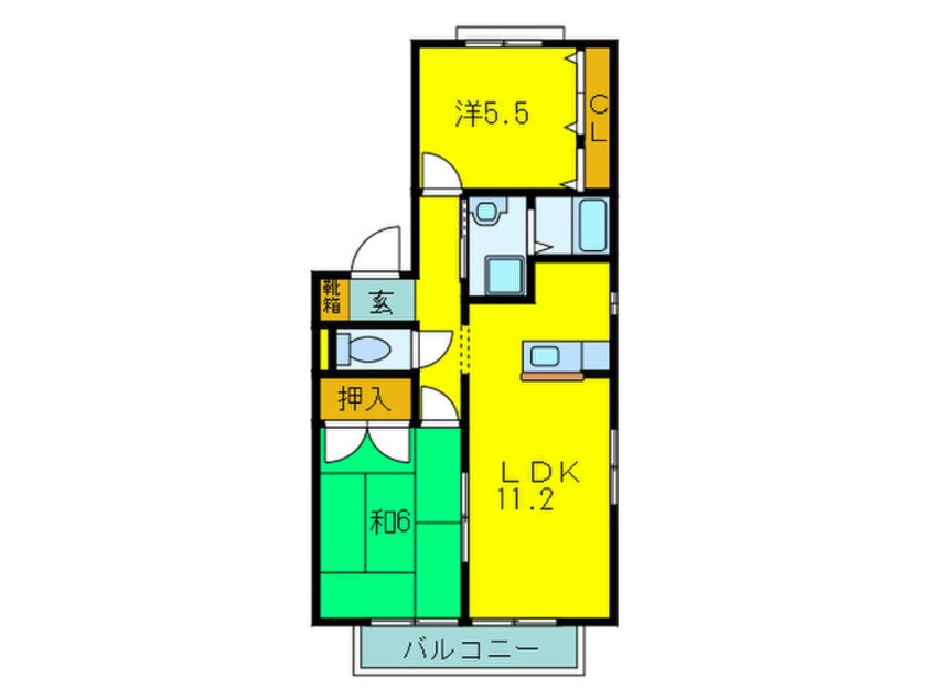 間取図 ディアスハ－トフル