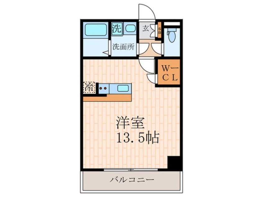 間取図 オズレジデンス尼崎