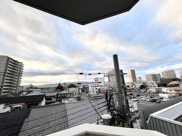 室内からの展望 オズレジデンス尼崎