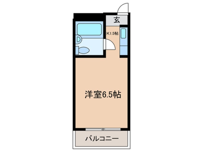 間取図 赤坂ドミトリー　北棟