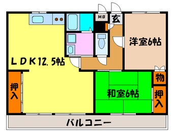間取図 サニ－ハイツ緑地