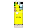 コンフォ－ル長吉の間取図