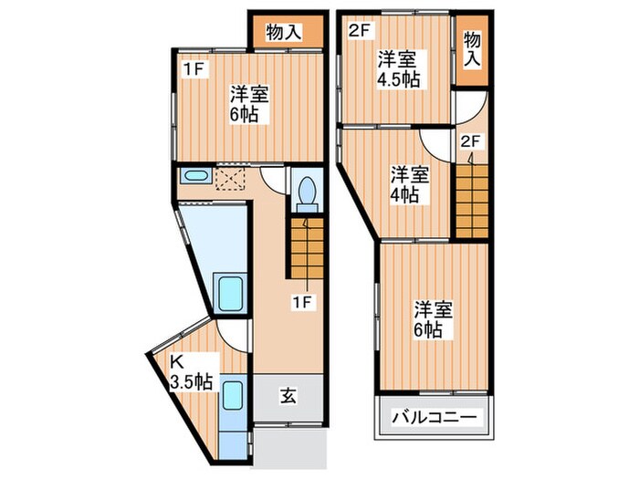 間取り図 池田南町戸建