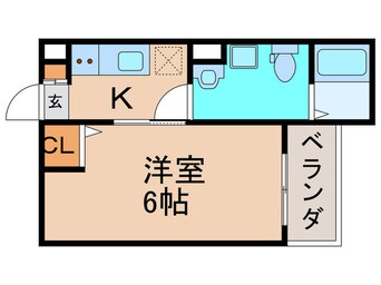 間取図 ＣＲＡＳＴＩＮＥ住吉大社