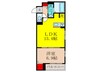 ちさと　Ⅷ 1LDKの間取り
