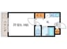 CASAⅢ 1Kの間取り
