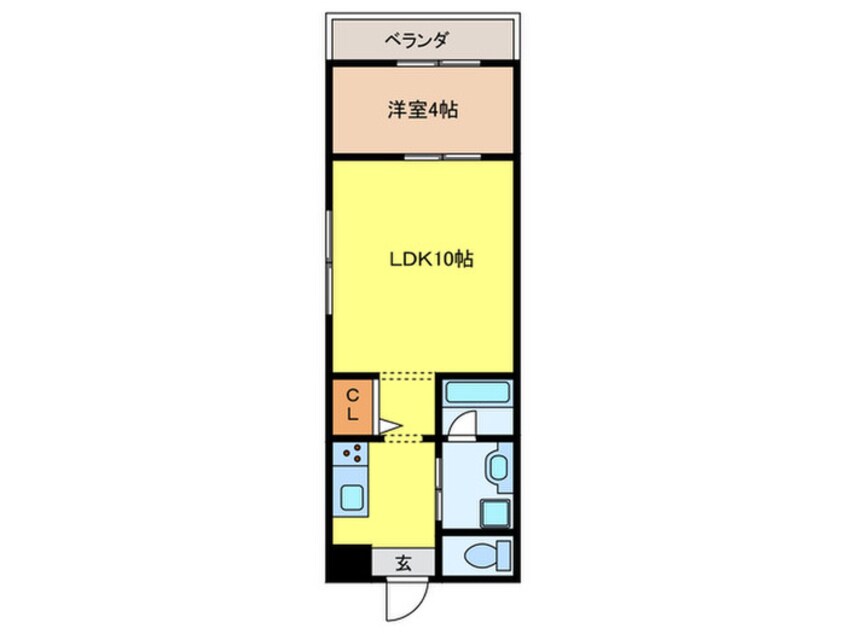 間取図 LOVE　it　堺東