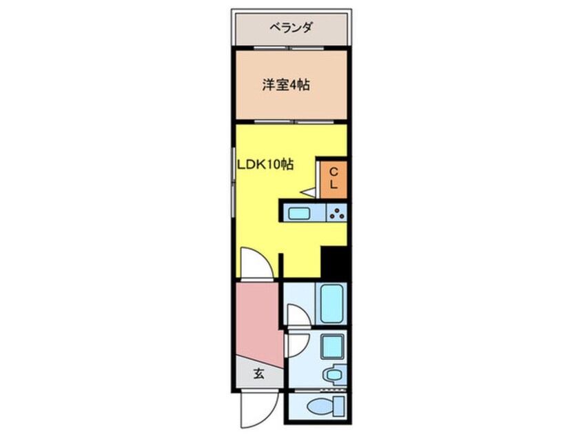 間取図 LOVE　it　堺東