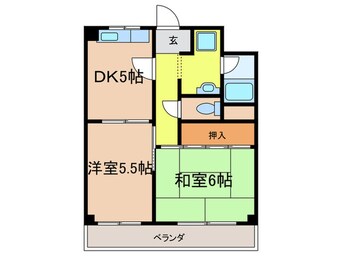 間取図 メゾンクレール