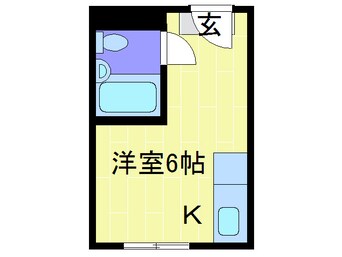 間取図 ビ－バ－ハイツ桃ケ池Ⅱ