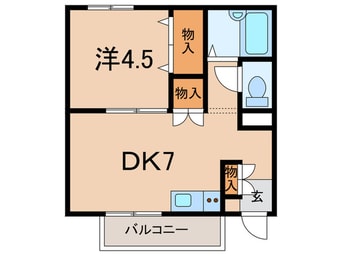 間取図 メゾンＫＳ