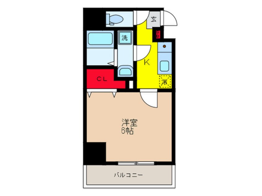 間取図 レクシア京橋