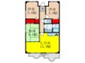 サンヒルズ上山手 3LDKの間取り