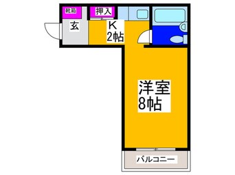 間取図 メゾンハイツ信