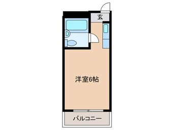 間取図 赤坂ドミトリー　南棟