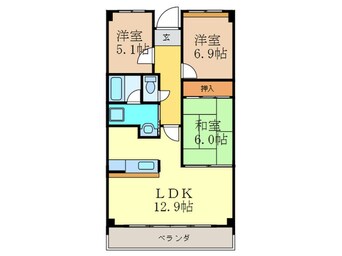 間取図 アネックス元町