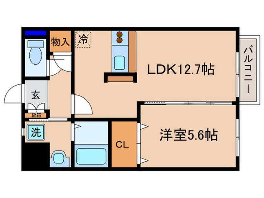間取図 ア・レーズⅠ番館