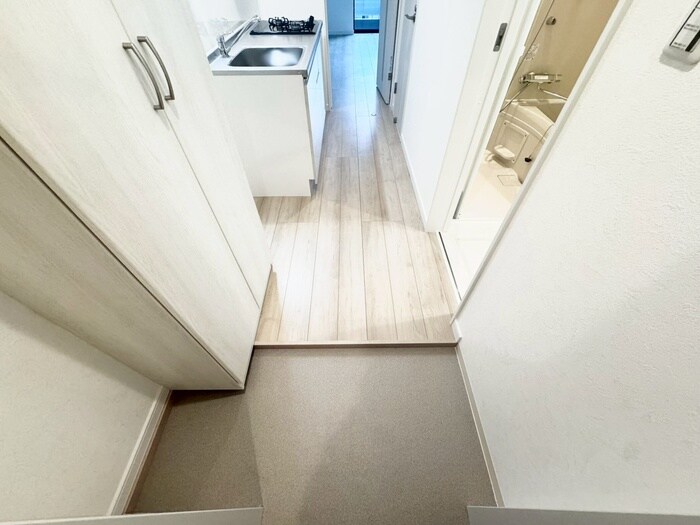 玄関 プルメリア阪大前