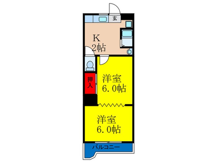 間取り図 第１東昌ハイツ