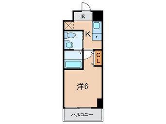 間取図 グランパシフィック花園北