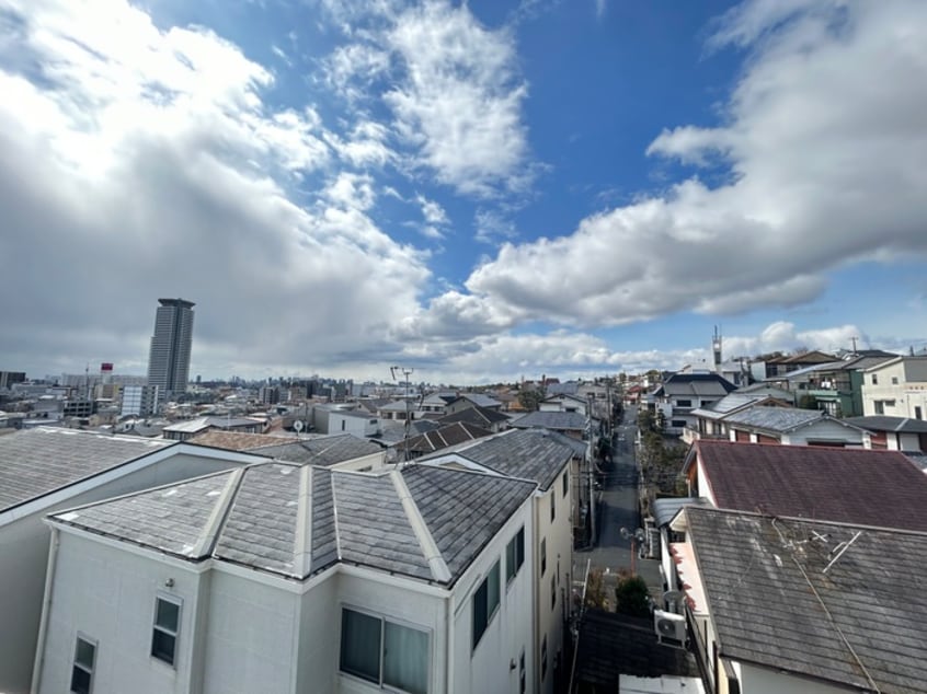 室内からの展望 Halu吹田