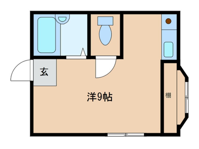 間取図 パールハイム深江橋