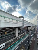 室内からの展望 パールハイム深江橋