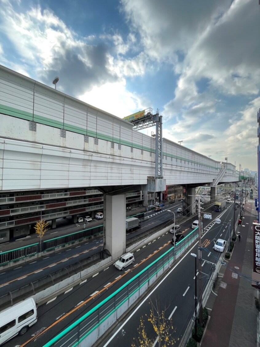 室内からの展望 パールハイム深江橋