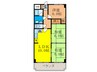 インペリアル花屋敷 3LDKの間取り