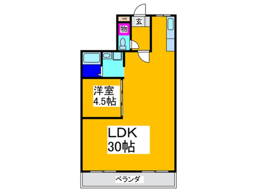 間取図 カサ・デイ・フェリーチェ