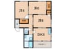 ユーガーデン 3DKの間取り