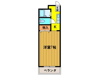 間取図 エレガンス平野