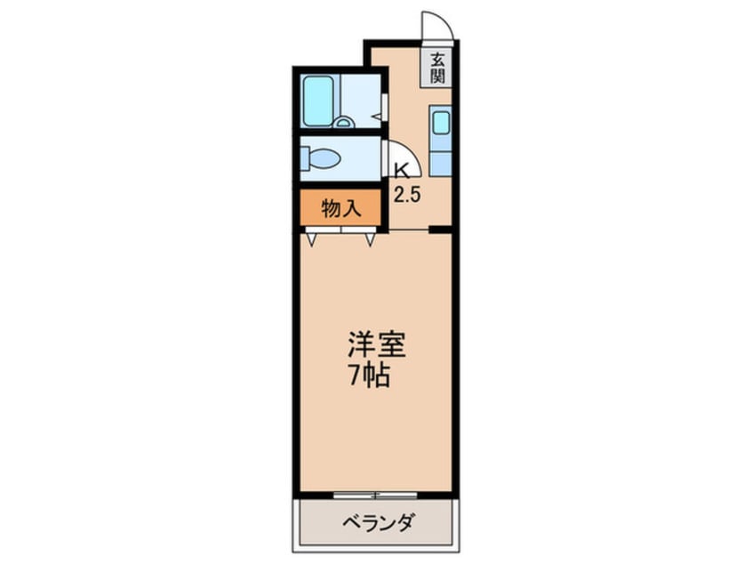 間取図 エレガンス平野