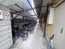 駐輪場 エレガンス平野