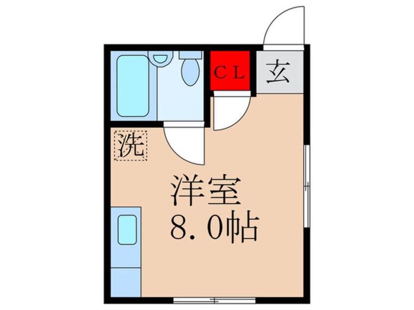 間取図 秀麗荘