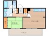 メゾン優雅 1LDKの間取り